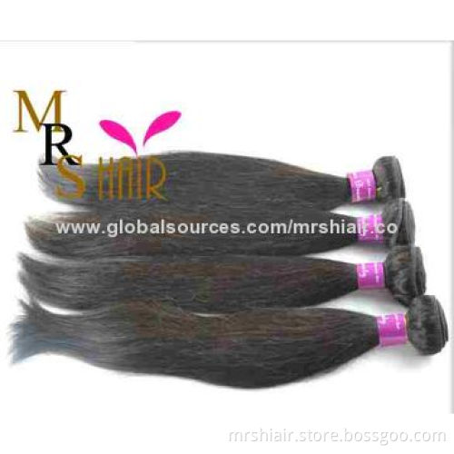 22-inch 6A Natural Black Unprocessed Malaysian Straight Virgin Hair
